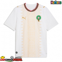 Camisa de Futebol Marrocos Equipamento Secundário Mundo 2026 Manga Curta